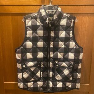 Woolrich Black Quilted Vest